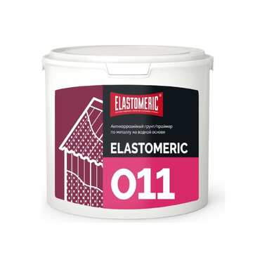 Антикоррозийная грунтовка по металлу Elastomeric Systems ELASTOMERIC 011 Rust 3 кг 11003