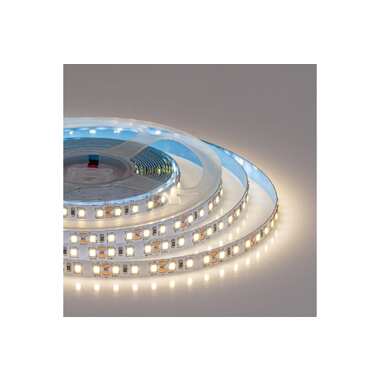 Светодиодная лента Donled 5м, 12В, IP20, 120 LED/m, 9.6Вт/м, нейтральный белый, 8мм, DL-R120-2835-NW