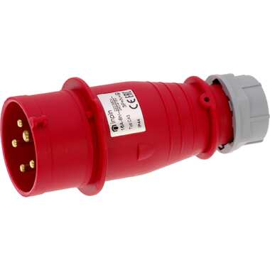 Кабельная вилка INPIN 16A/400V/3P+N+E/IP44 CA3