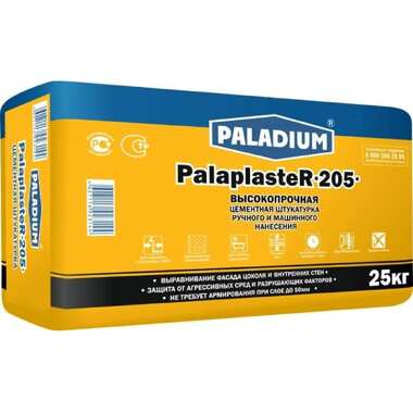 Цементная штукатурка PALADIUM PalaplasteR-205 25 кг 82198793