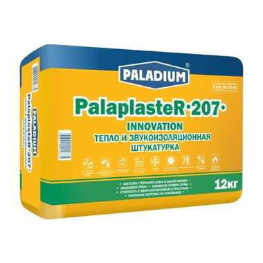 Цементная штукатурка PALADIUM PalaplasteR-207 (с пеностеклом; 12 кг) 82198794