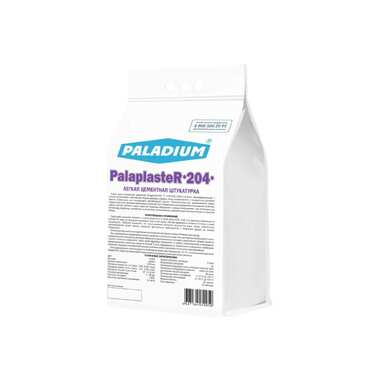 Цементная штукатурка PALADIUM PalaplasteR-204 5 кг PL5-204