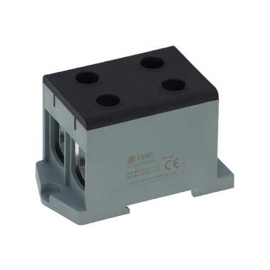 Клемма INPIN 4 подключения 25-150мм2 1000V 250/320А черная KL1501P2WBK