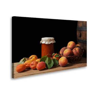 Постер Студия фотообоев Натюрморт с персиками, 50x80 см 2131423