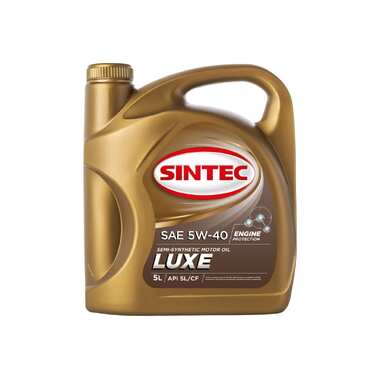 Моторное масло Sintec LUXE 5W-40 SL/CF 5л 801934