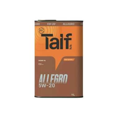 Моторное масло синтетическое Taif TAIF ALLEGRO, 5W-20, 4 л 211006