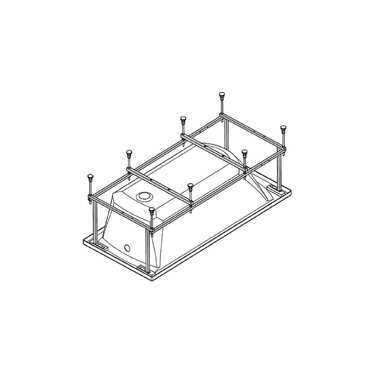 Монтажный комплект для ванны Santek МОНАКО XL 160х75 1WH112422 00041457