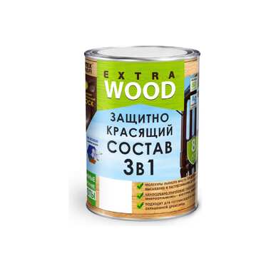 Защитно-красящий состав 3в1 FARBITEX PROFI WOOD EXTRA Гавань, 9 л 4300011482