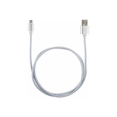 Кабель ENERGY ET-29-2 USB/MicroUSB, цвет - серебро 104111