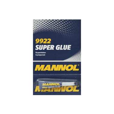 Суперклей MANNOL SUPER GLUE 3 гр 2439