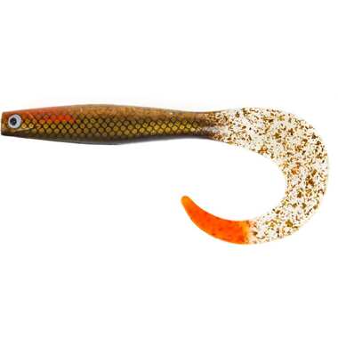 Твистеры Lucky John LJ 3D BBS Series KUBIRA FIRE TAIL 7.0in, 17.50, PG42, 1шт 140436-PG42