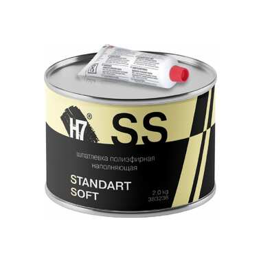 Полиэфирная наполняющая шпатлевка H7 Standard Soft 2кг 383236