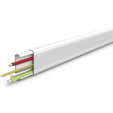 Кабель-канал DECONIKA 15х10мм 2,2м 001 Белый Д-КК15х10 001 БЕЛ