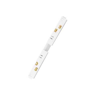 Прямое электрическое соединение для магнитного шинопровода Neylight NL2TH-straight-connector-W