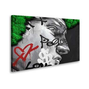 Картина-постер Студия фотообоев Апполон в граффити 80x50 см 2236660