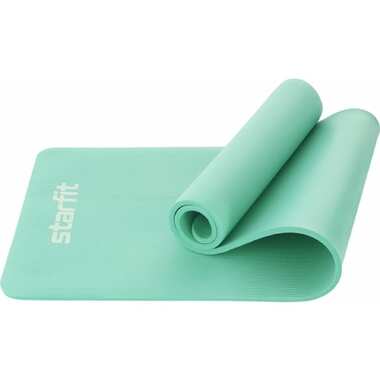 Коврик для йоги и фитнеса Starfit FM-301 NBR, 1.2 см, 183x61 см, мятный УТ-00018921