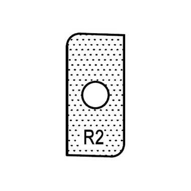 Нож T19202 внешний радиус R2 для 1472516512 ROTIS 744.T19202