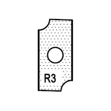 Нож T61204 внутренний радиус R3 для 1472516512 ROTIS 744.T61204