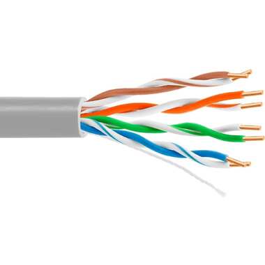 Кабель витая пара 5Bites utp / solid / 5e / 24awg / copper / pvc / 100m US5505-100C