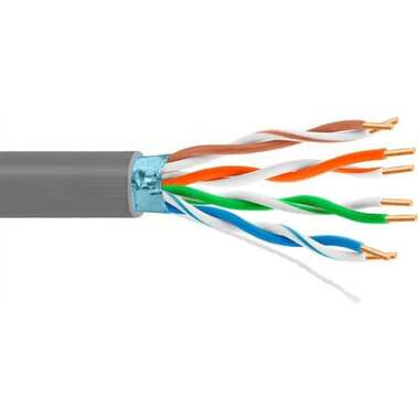 Кабель витая пара 5Bites ftp / solid / 5e / 24awg / cca/ pvc / 305m FS5505-305A