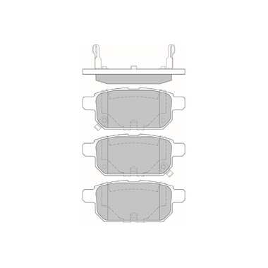 Колодки тормозные AV199 дисковые (противоскрипная пластина в комплекте) Avantech 1740231