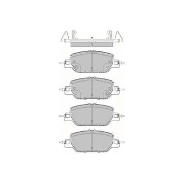 Колодки тормозные AV083 дисковые Avantech 104461