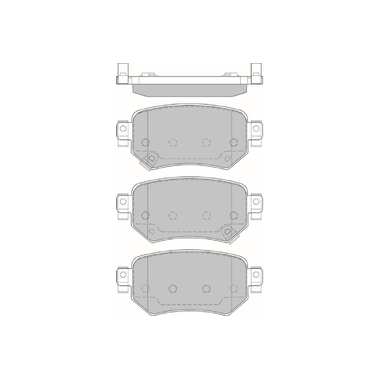 Колодки тормозные AV926 дисковые (противоскрипная пластина в комплекте) Avantech 20210