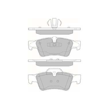 Колодки тормозные AV228 дисковые (противоскрипная пластина в комплекте) Avantech 1740250