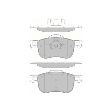 Колодки тормозные AV747 дисковые Avantech 104412