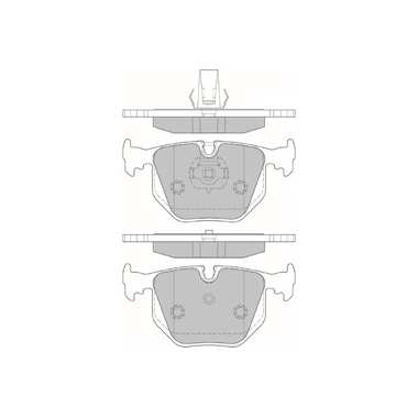 Колодки тормозные AV206 дисковые (противоскрипная пластина в комплекте) Avantech