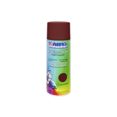 Аэрозольный грунт ABRO INDUSTRIES INC Abro Masters коричневый, 400 мл SP-010-AM