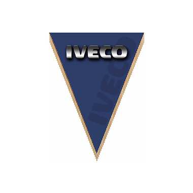 Треугольный вымпел IVECO фон синий SKYWAY S05101032