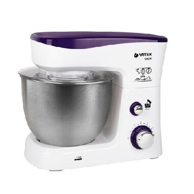 Кухонная машина, белый/фиолетовый VITEK VT-1443