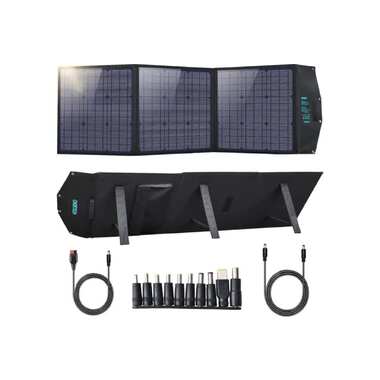 Портативная складная солнечная батарея-панель Choetech 120 Вт solar power SC008 SC008-V2-BK