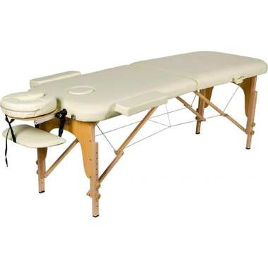 Массажный стол Atlas Sport складной 2-с деревянный 70 см, бежевый 2071000027043