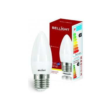 Светодиодная лампа BELLIGHT LED C37 220V/7W/E27 3000K 600Lm 86170860