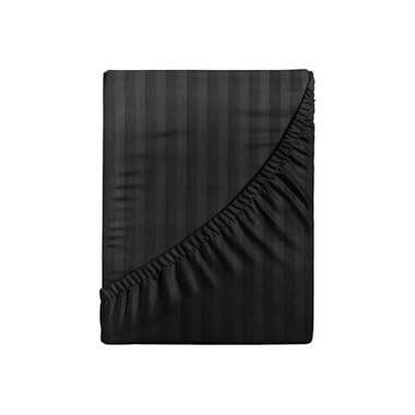 Простыня Verossa Stripe на резинке 180x200 см борт 30 см Black 784510