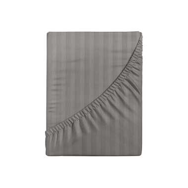 Простыня Verossa Stripe на резинке 200x200 борт 30 см Gray 784525