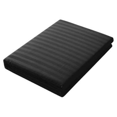 Простыня Verossa Stripe 200x220 см Black 730537