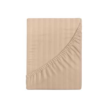 Простыня Verossa Stripe на резинке 140x200 см Bronze 754958