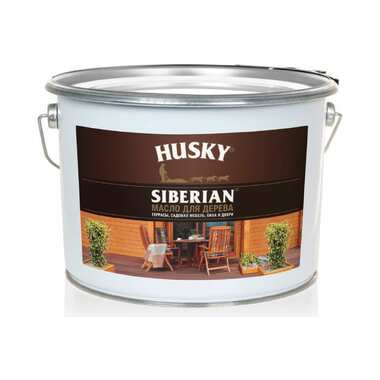 Масло для дерева HUSKY SIBERIAN 9 л 32017