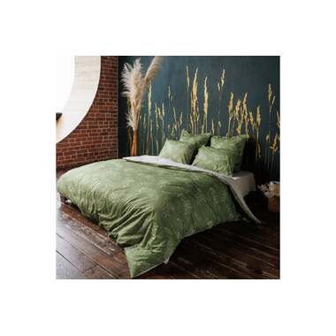 Комплект постельного белья Волшебная Ночь Grass поплин, полутораспальный, с наволочками 70/70 786696