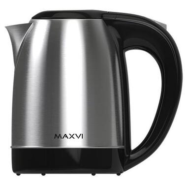Электрический чайник MAXVI KE1721S silver-black