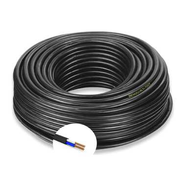 Силовой кабель ПРОВОДНИК ввгнг(a)-lsltx 2x2.5 мм2, 1м OZ63226L1