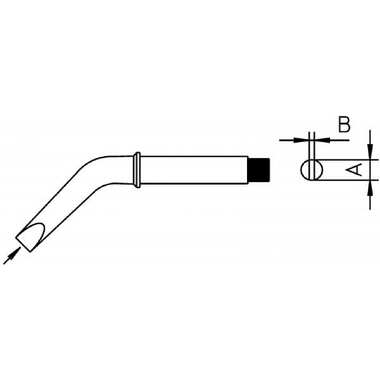 Паяльное жало CT5 BX7 WELLER 54211799