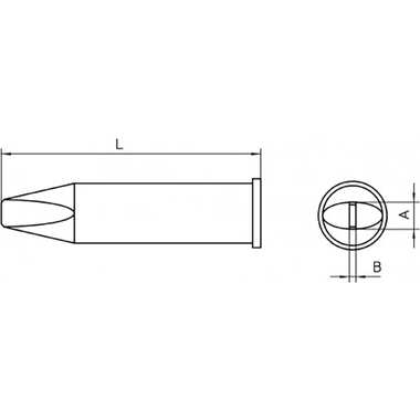 Паяльное жало XHT E WELLER 54480299