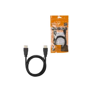 Кабель TDM "АВК 1" HDMI - HDMI, v2.0, позолоченные контакты, 1 метр, SQ4040-0001