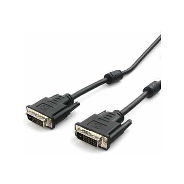 Кабель Cablexpert DVI-D, dual link, 25M/25M, 10м, CCS, черный CC-DVI2L-BK-10M