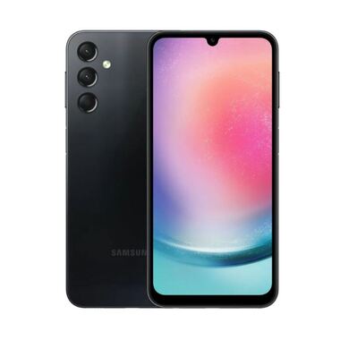 Смартфон Samsung Galaxy A24 SM-A245F 4/128Gb черный (SM-A245FZKUCAU)