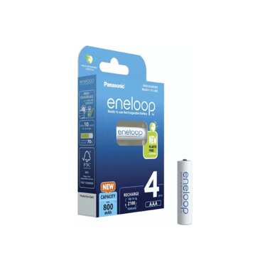 Аккумулятор Panasonic eneloop BK-4MCDE/4BE 800mAh AAA R03 BL4 УТ-00000800